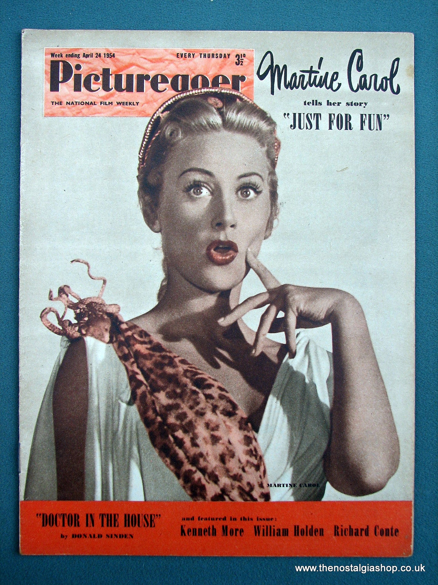 Picturegoer Magazine. Lot of 4 From 1954. (M193)
