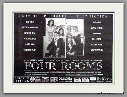 Four Rooms. Original Advert 1995 (ref AD50777)