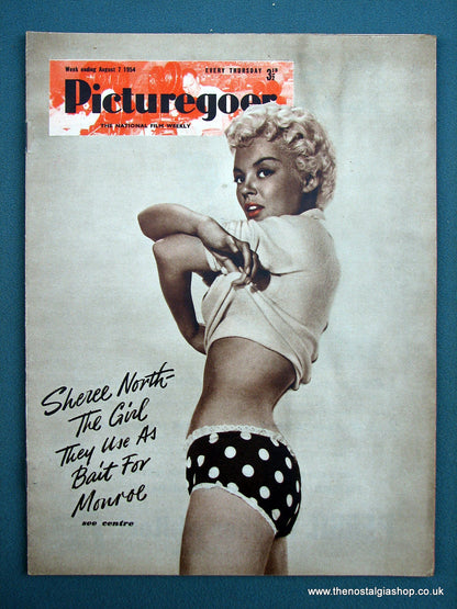 Picturegoer Magazine. Lot of 4 From 1954. (M196)