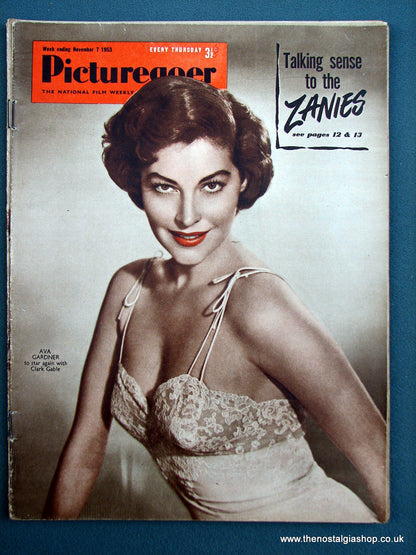 Picturegoer Magazine. Lot of 4 From 1952/53. (M197)