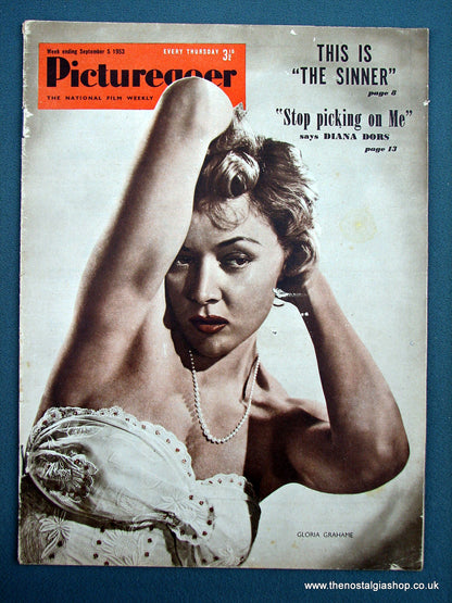 Picturegoer Magazine. Lot of 4 From 1952/53. (M197)