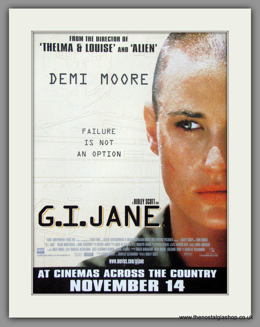 G.I.Jane. Original Advert 1997 (ref AD50794)