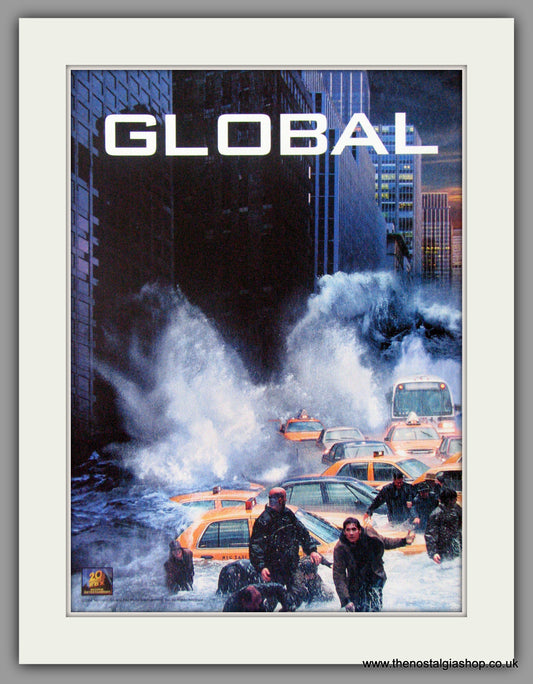Global Warning. Set Of 2 Original Adverts 2004 (ref AD50798)