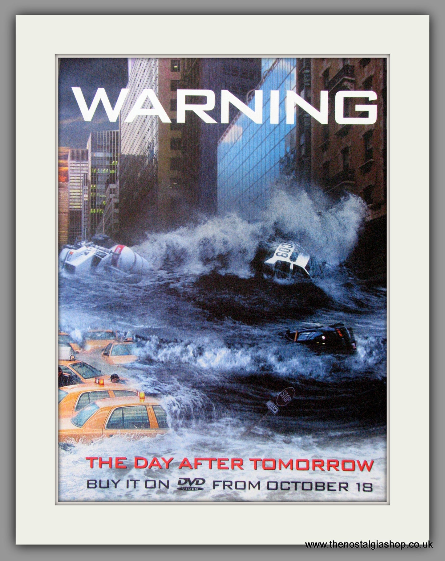 Global Warning. Set Of 2 Original Adverts 2004 (ref AD50798)