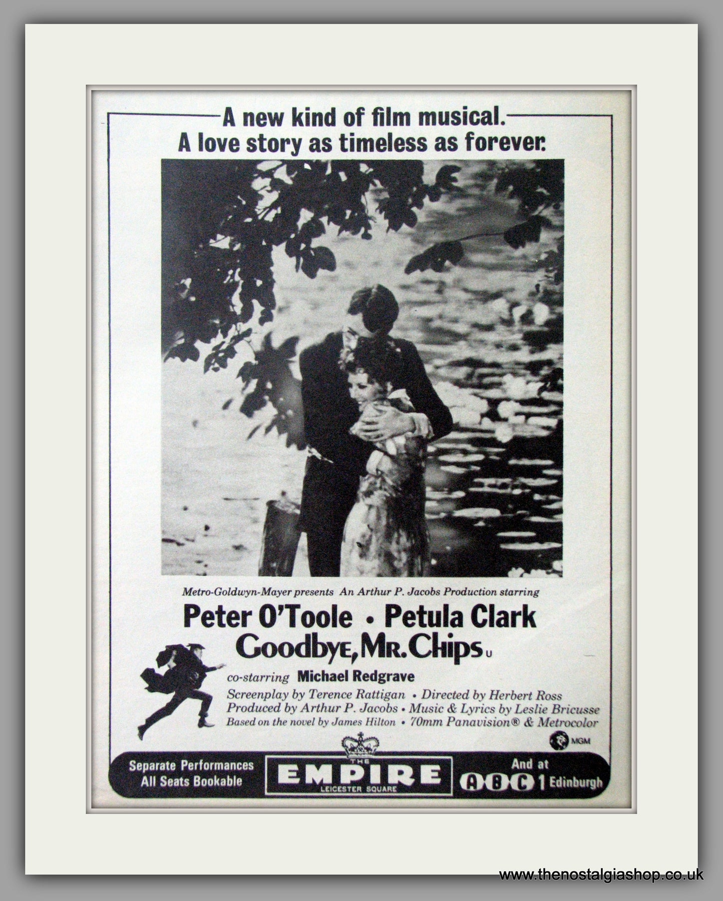 Goodbye, Mr.Chips. Original Advert 1970 (ref AD50808)