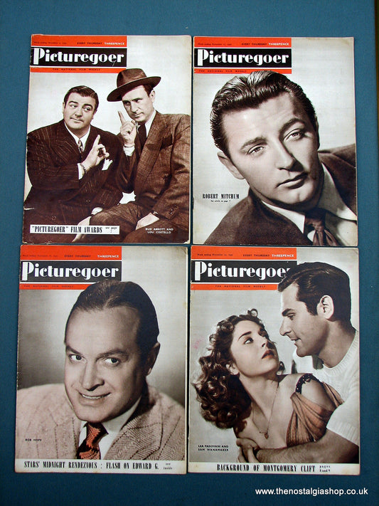 Picturegoer Magazine. Lot of 4 From 1949. (M202)