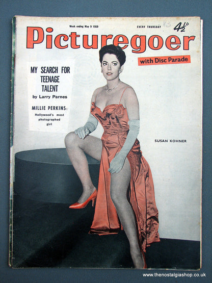 Picturegoer Magazine. Lot of 4 From 1959. (M204)