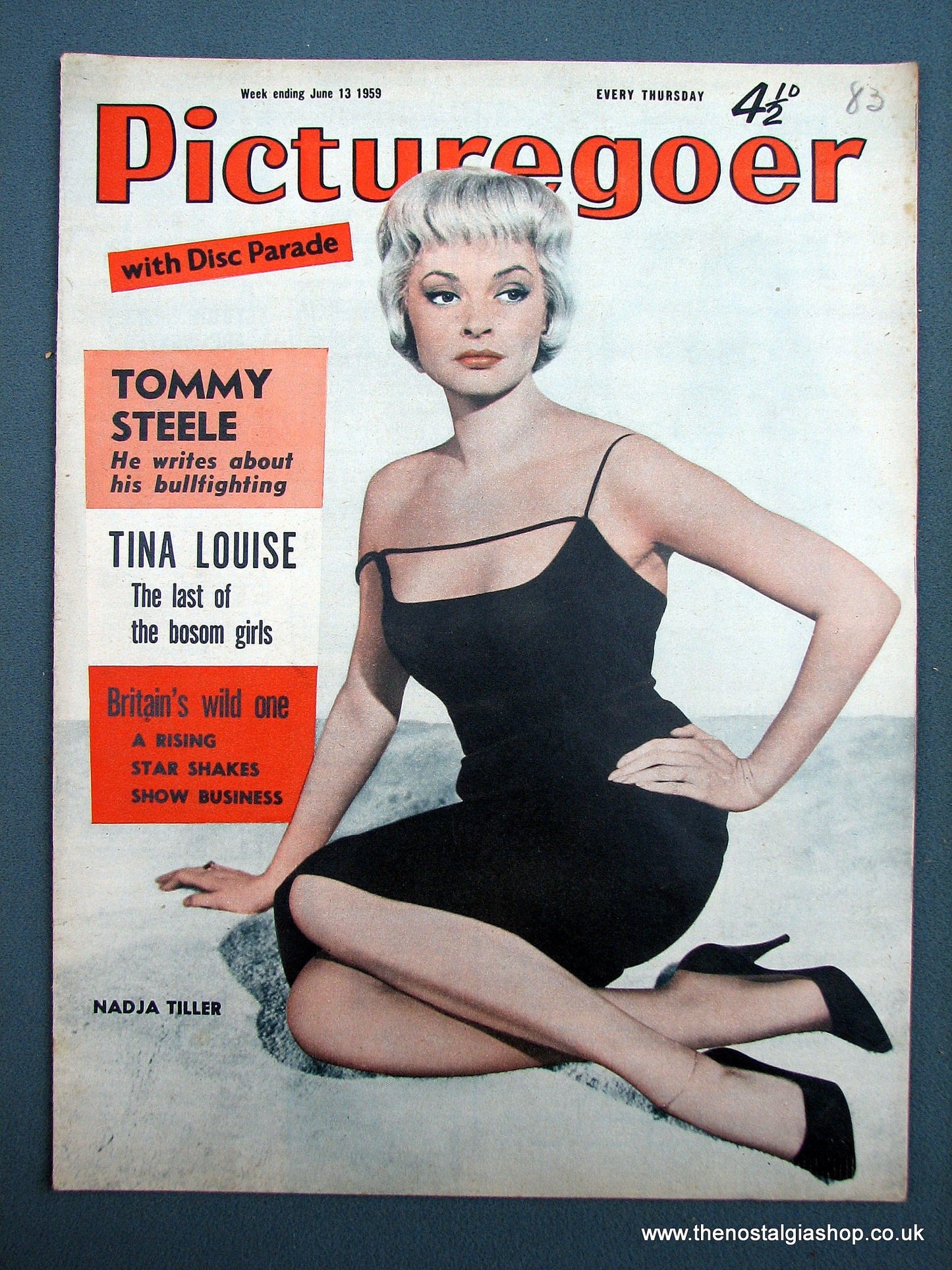 Picturegoer Magazine. Lot of 4 From 1959. (M204)