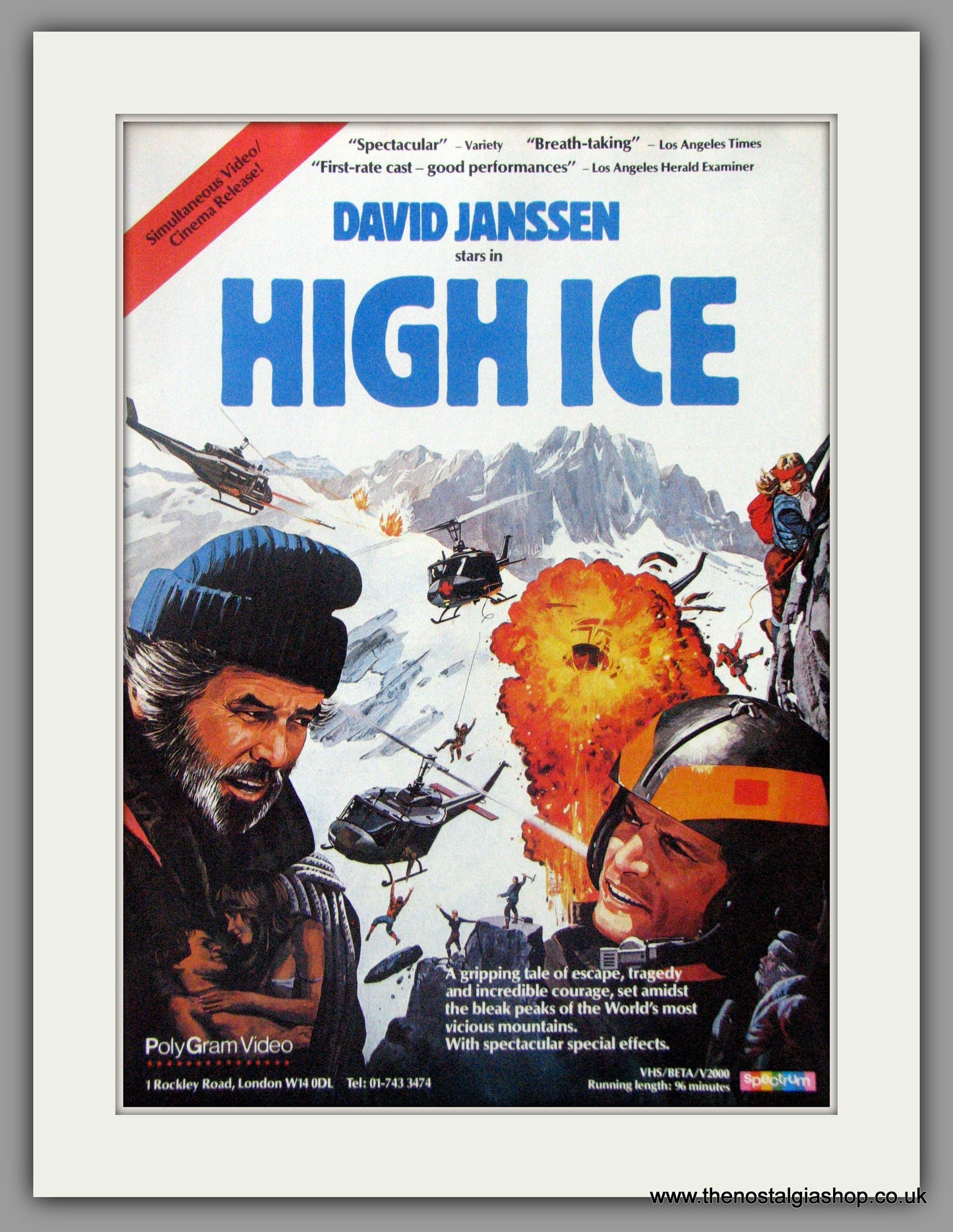 High Ice. Original Advert 1980 (ref AD50824)