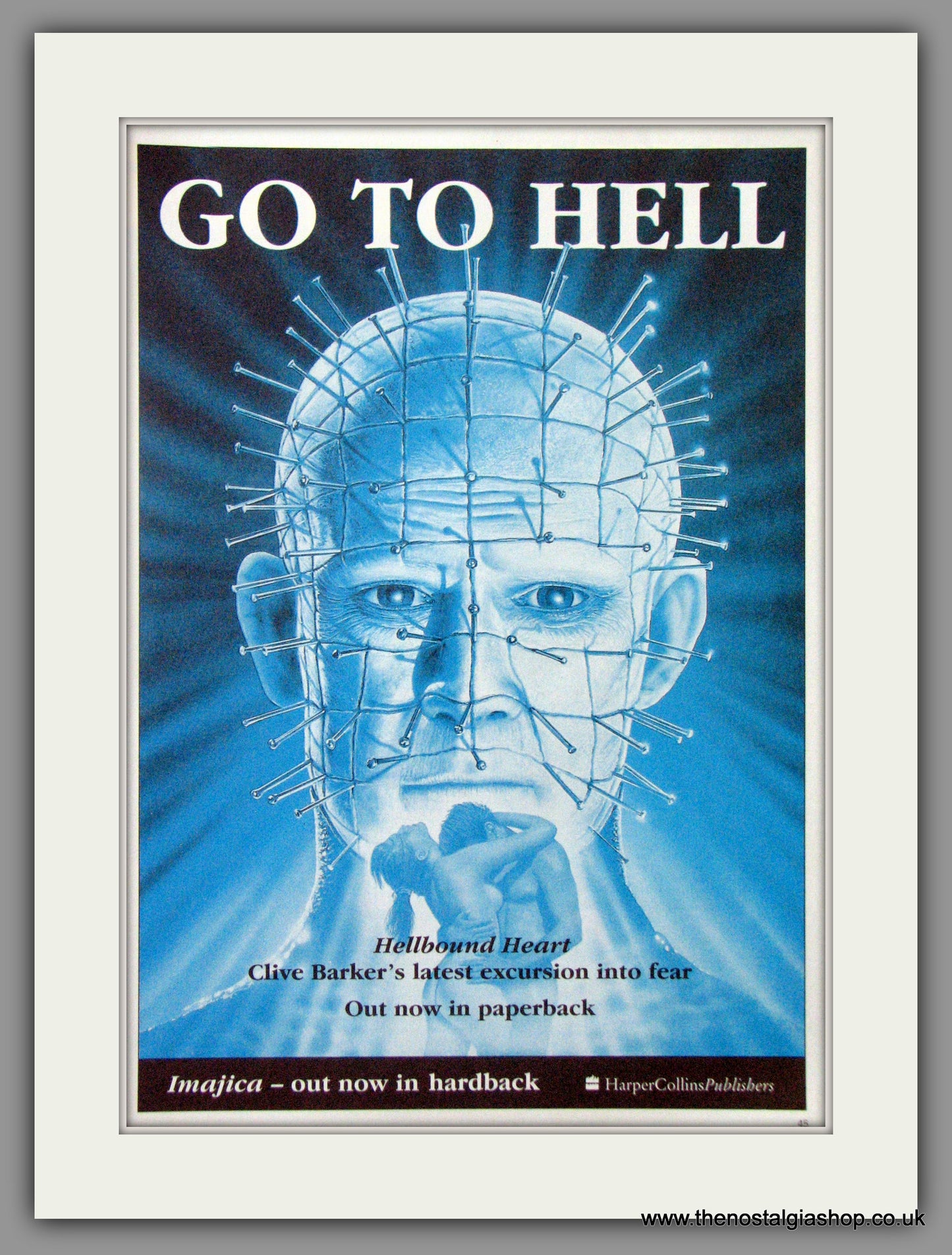 Go To Hell. Original Advert 1991 (ref AD50825)
