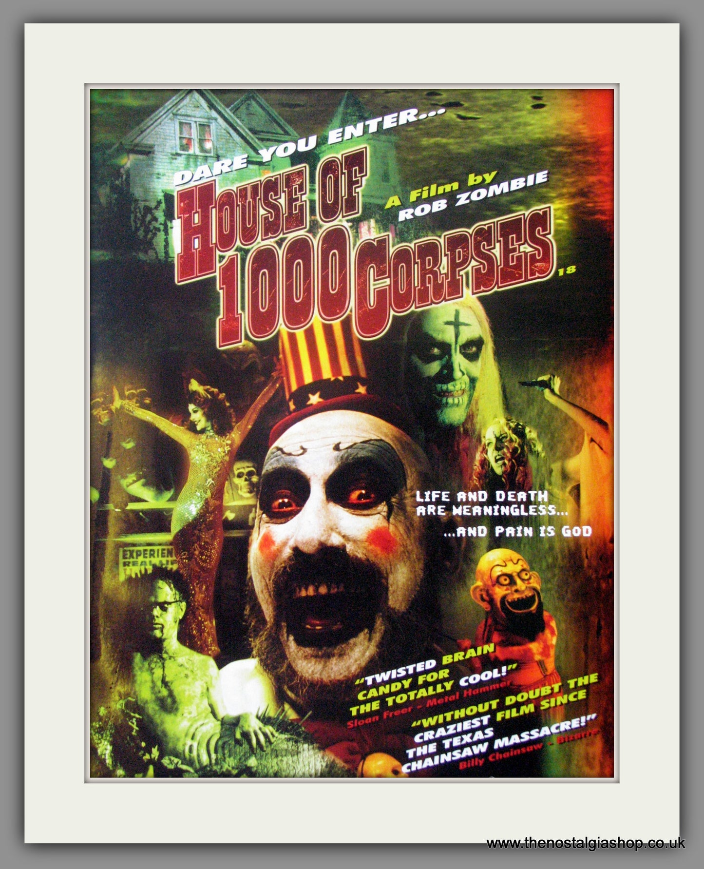 House Of a 1000 Corpses. Original Advert 2003 (ref AD50829)