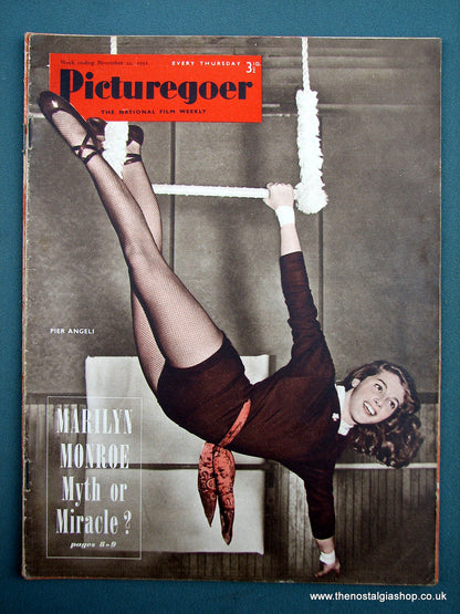 Picturegoer Magazine. Lot of 4 From 1952. (M206)