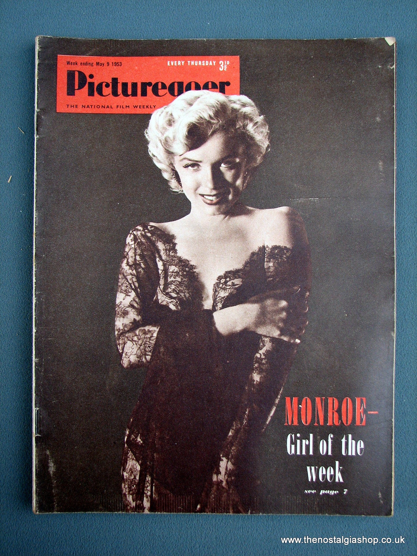 Marilyn Monroe. Picturegoer Magazine. May 1953. (M207)