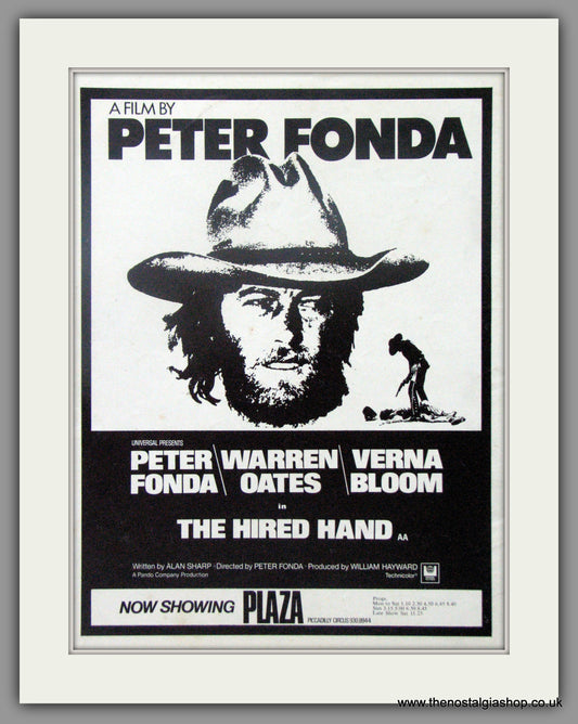 Hired Hand (The). Original Advert 1971 (ref AD50835)