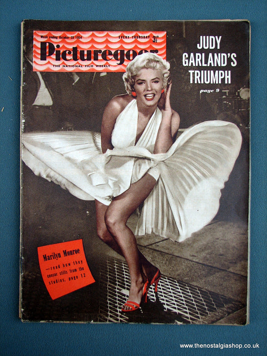 Marilyn Monroe. Picturegoer Magazine. Oct 1954. (M210)