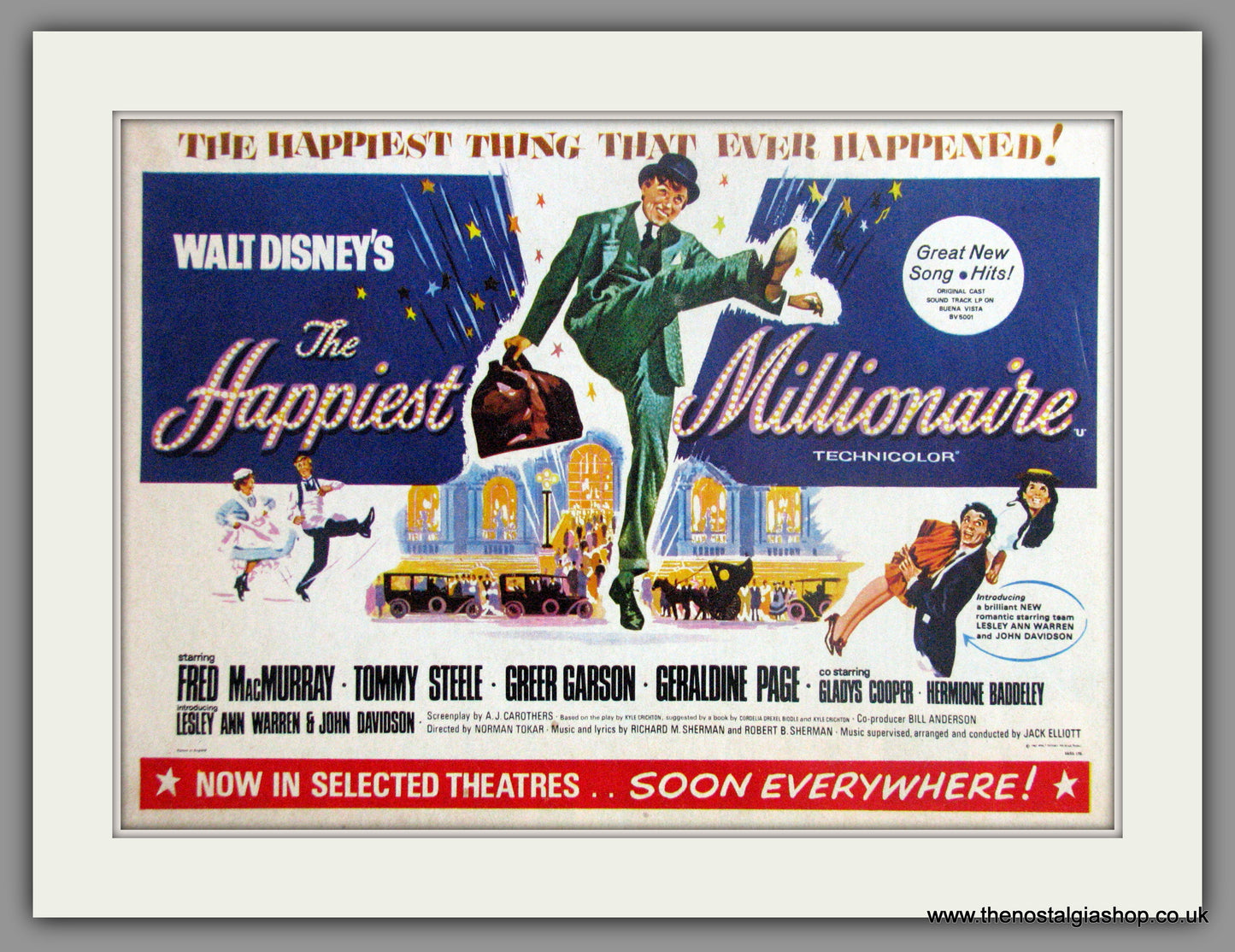 Happiest Millionaire (The). Vintage Advert 1968 (ref AD50854)