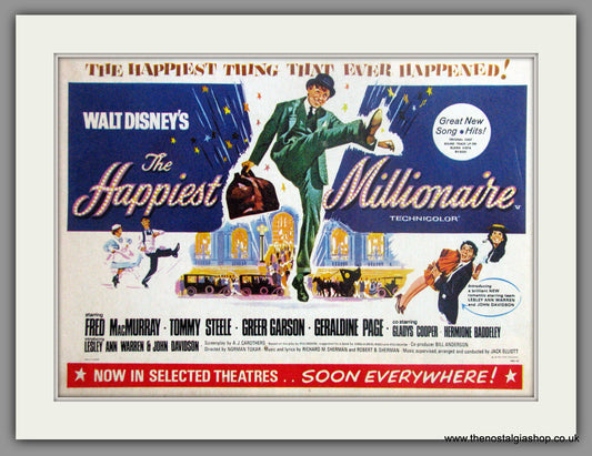 Happiest Millionaire (The). Vintage Advert 1968 (ref AD50854)