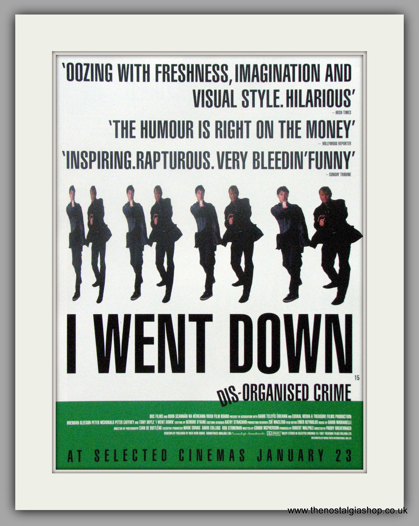 I Went Down. Vintage Advert 1998  (ref AD50873)