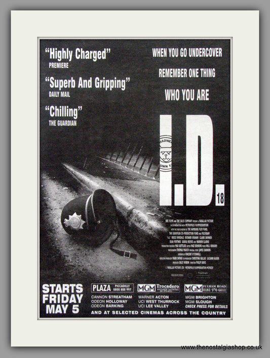 I.D. Original Advert 1995 (ref AD50903)
