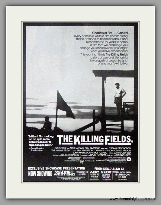 Killing Fields (The). Original Advert 1984 (ref AD50949)