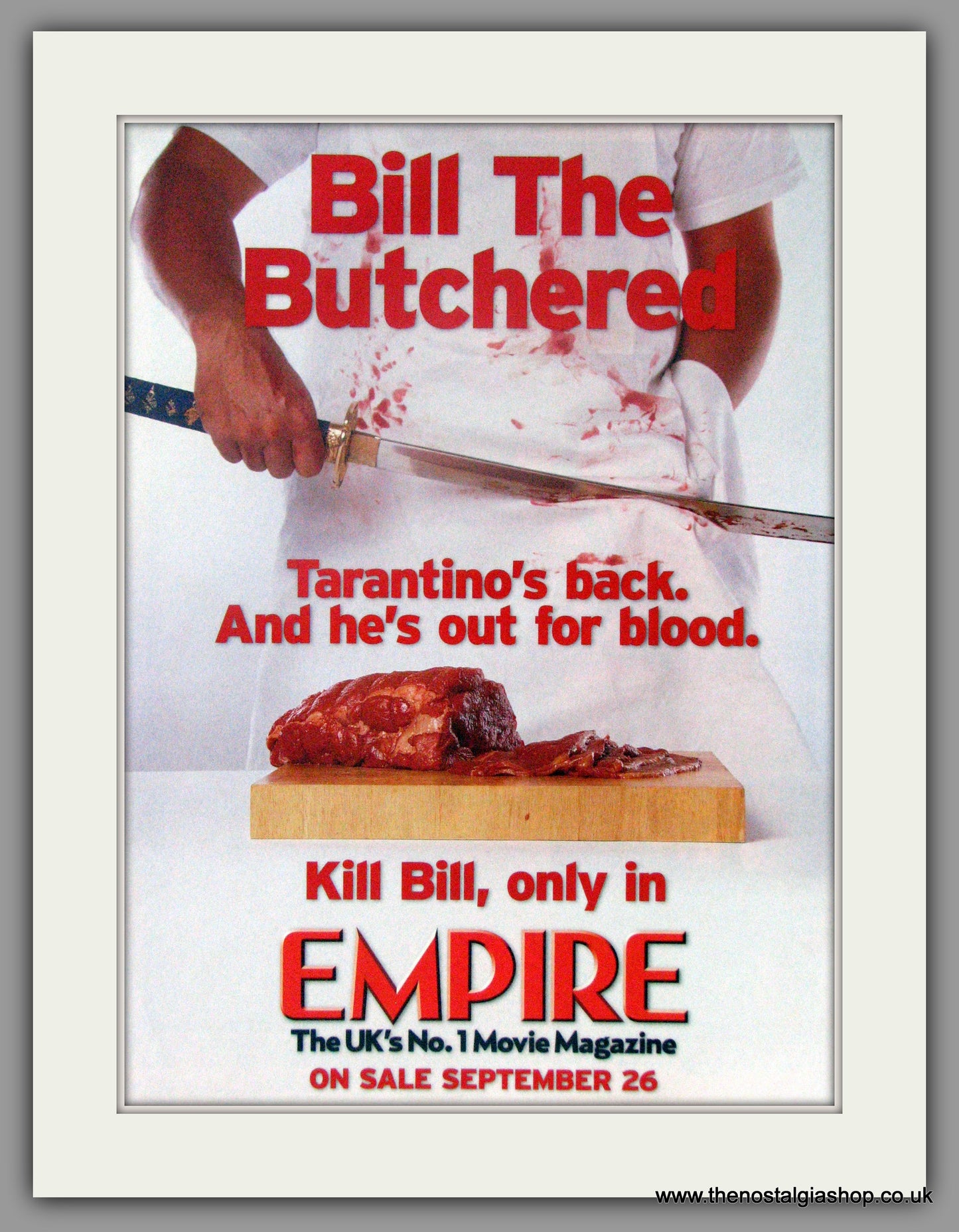 Kill Bill. Original Advert 2003 (ref AD50956)