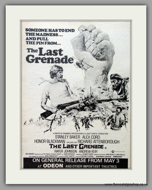 Last Grenade (The). Original Advert 1970 (ref AD50951a)