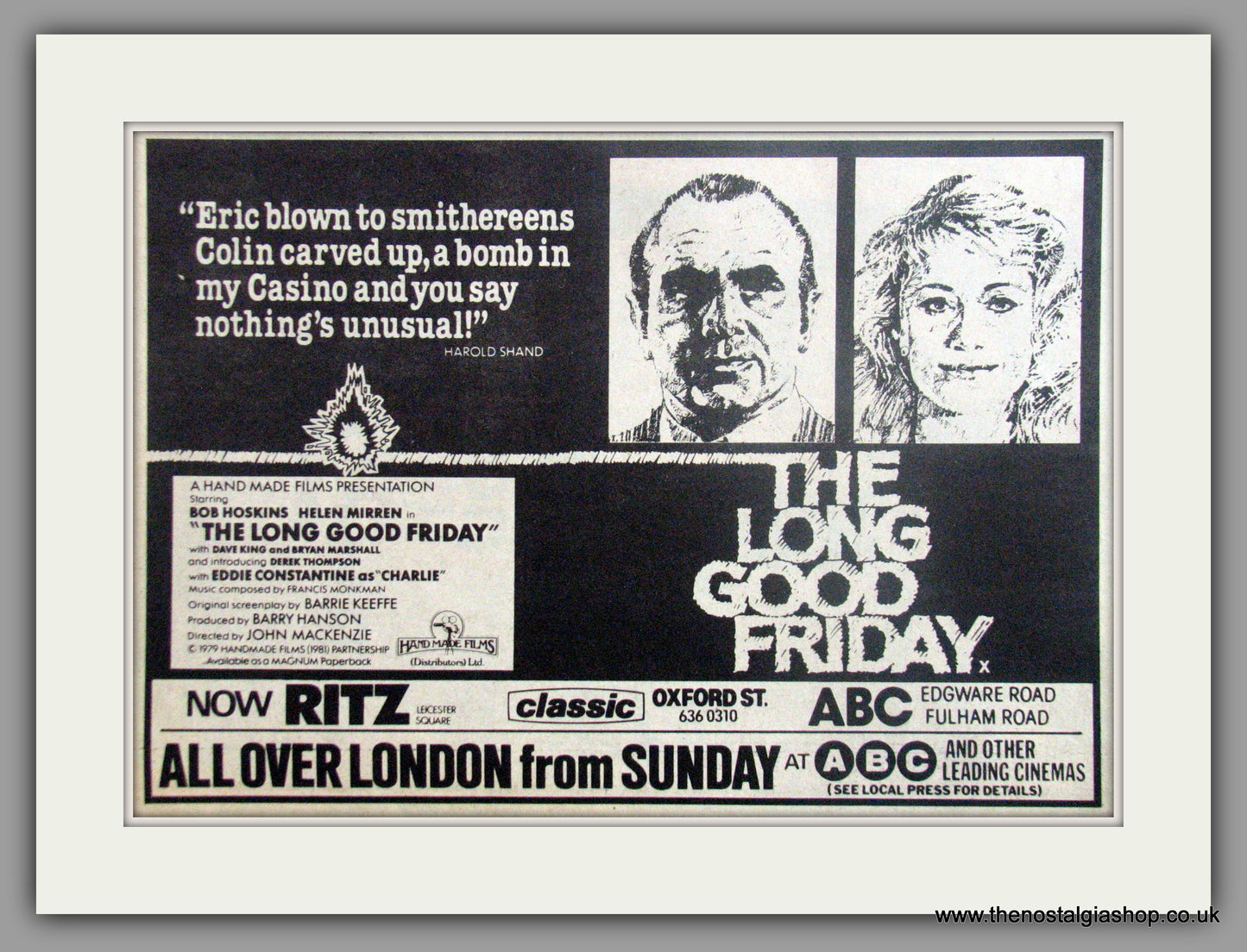 Long Good Friday (The). Original Advert 1981 (ref AD51020)