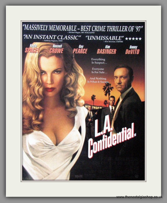 L.A.Confidential. Original Advert 1997 (ref AD51056)