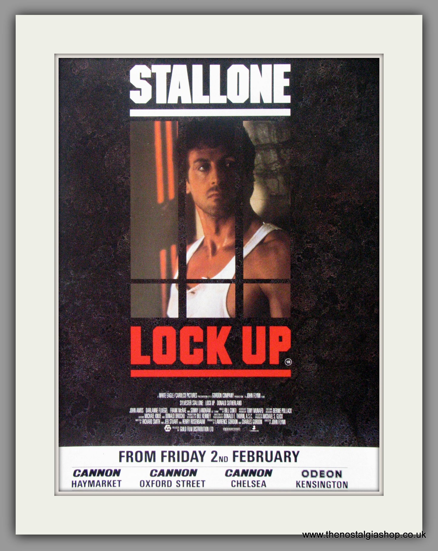 Lock Up. Vintage Advert 1990 (ref AD51140)