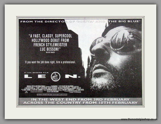 Leon. Vintage Advert 1995 (ref AD51142)