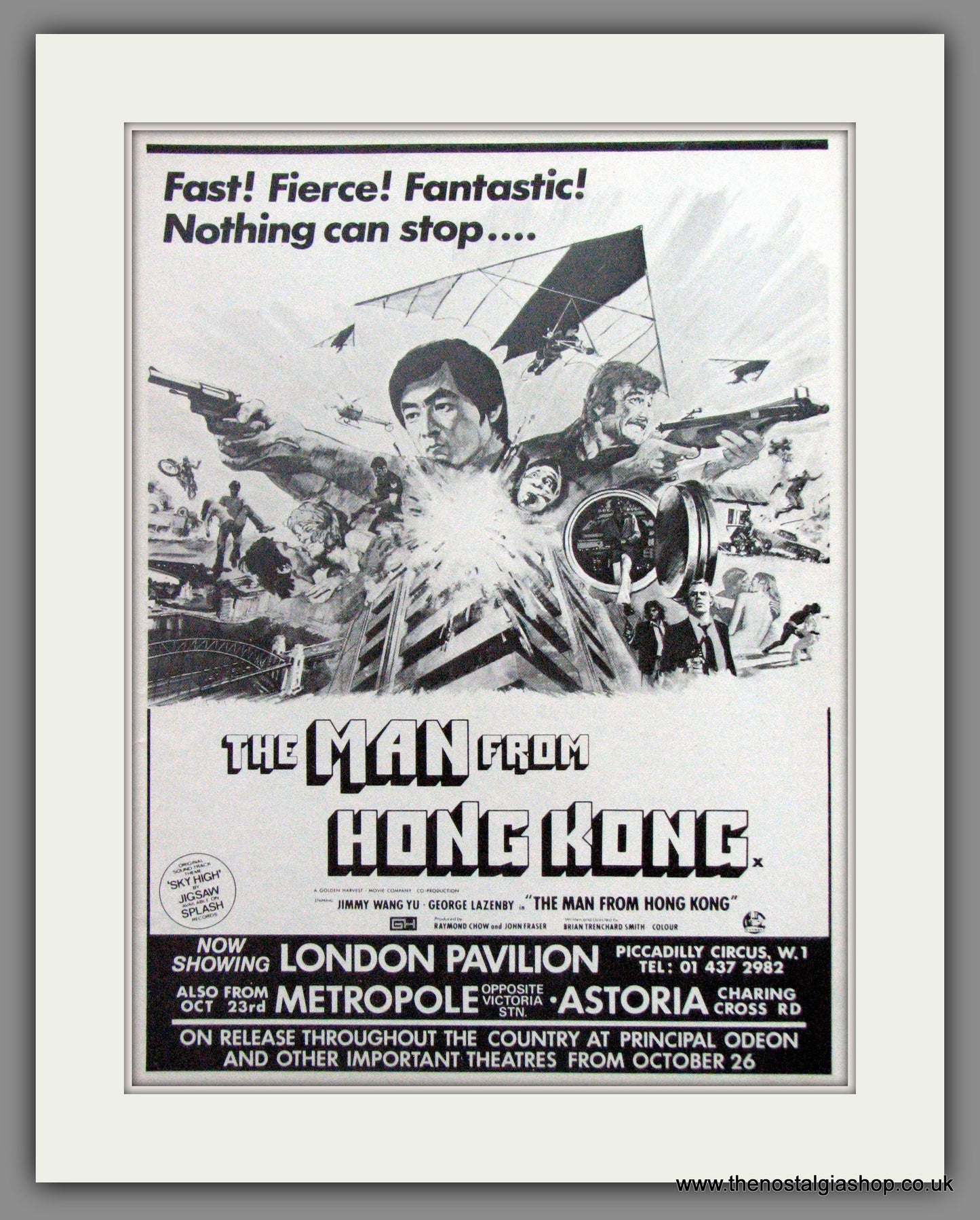 Man From Hong Kong (The). Vintage Advert 1975 (ref AD51210)
