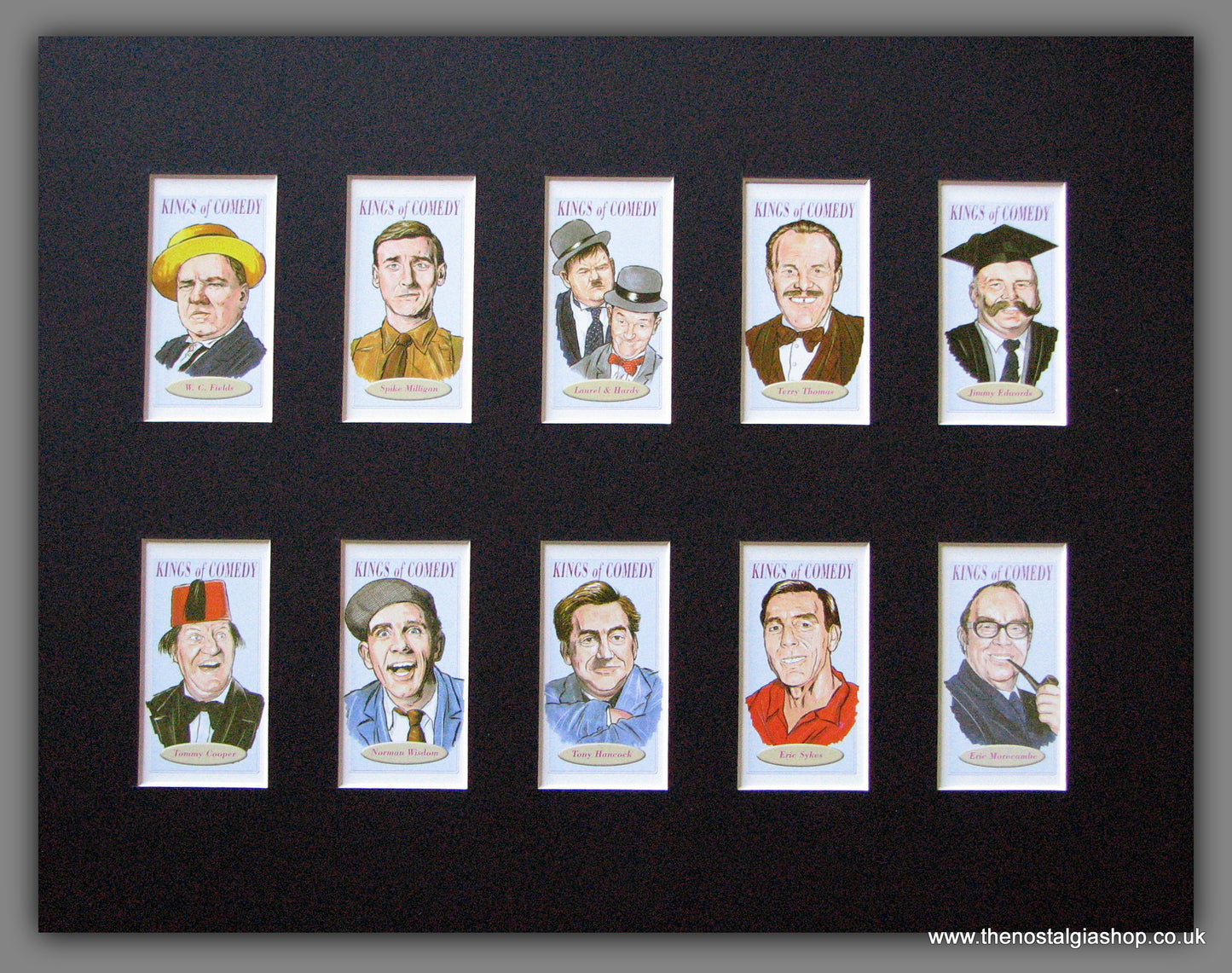 Kings of Comedy. Mounted Card Set