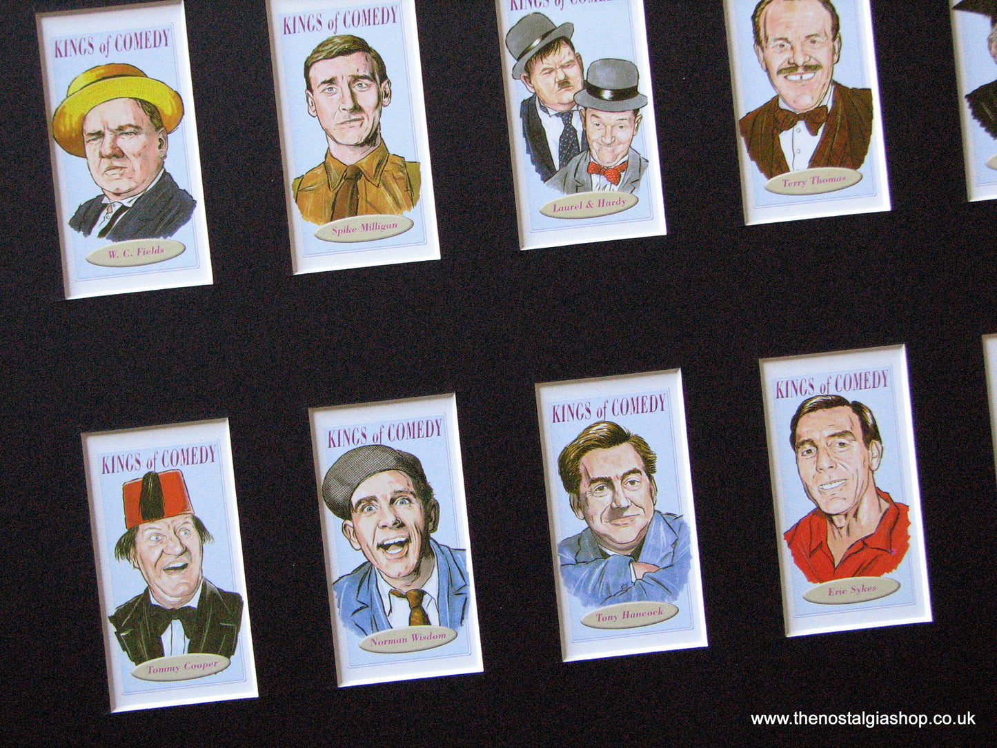 Kings of Comedy. Mounted Card Set