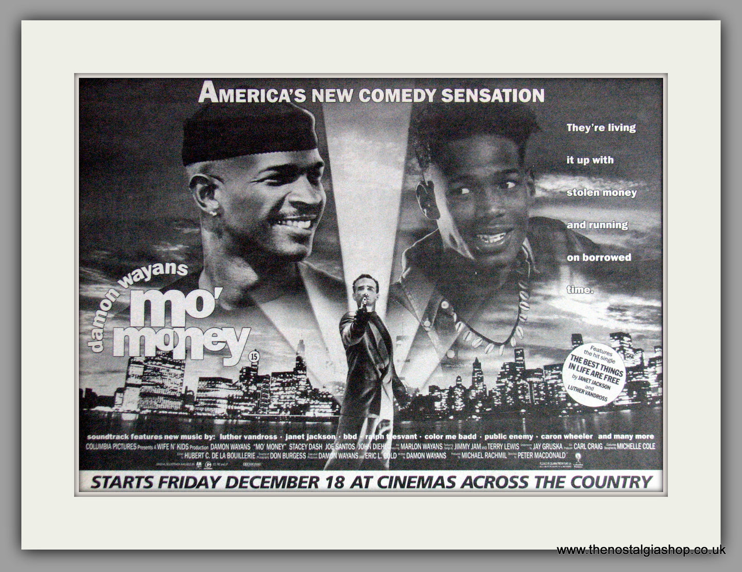 Mo' Money. Vintage Advert 1992 (ref AD51214)