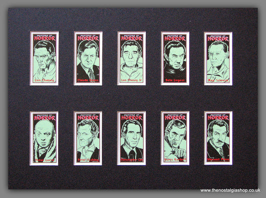 Masters of Horror. Mounted Card Set
