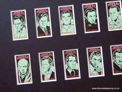 Masters of Horror. Mounted Card Set
