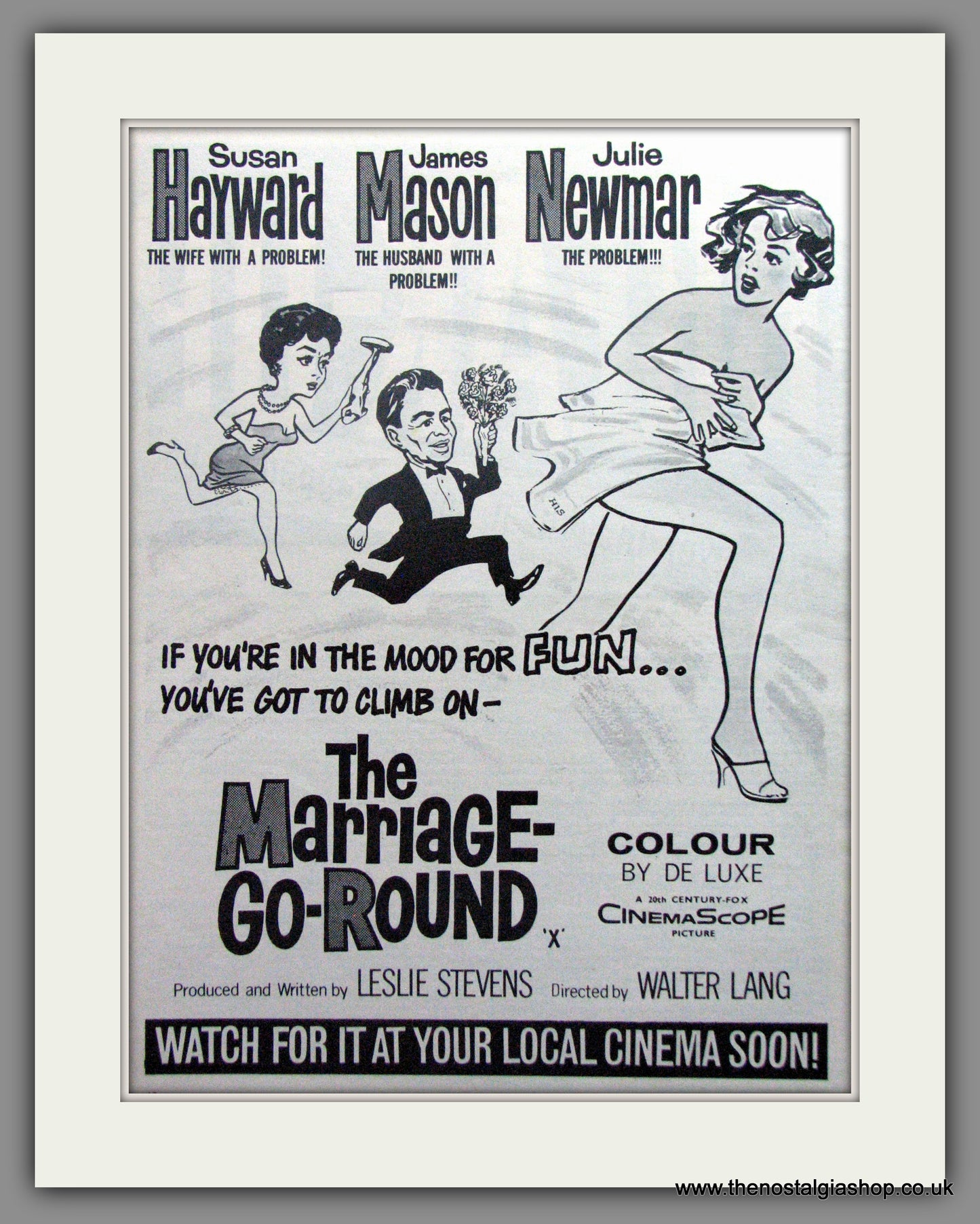 Marriage Go-Round (The). Vintage Advert 1961 (ref AD51220)