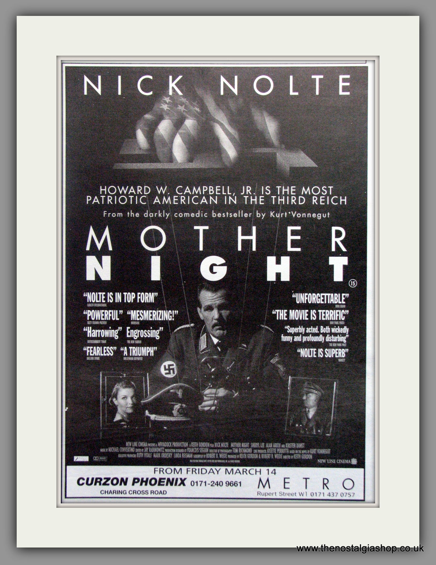 Mother Night. Vintage Advert 1997 (ref AD51225)