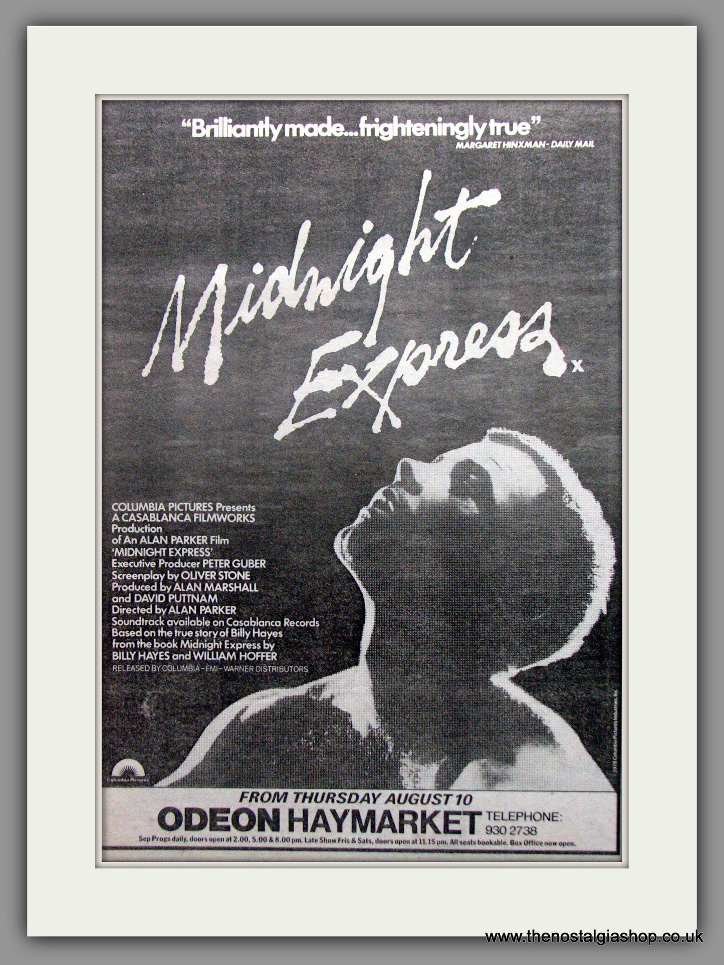 Midnight Express. Vintage Advert 1978 (ref AD51227)