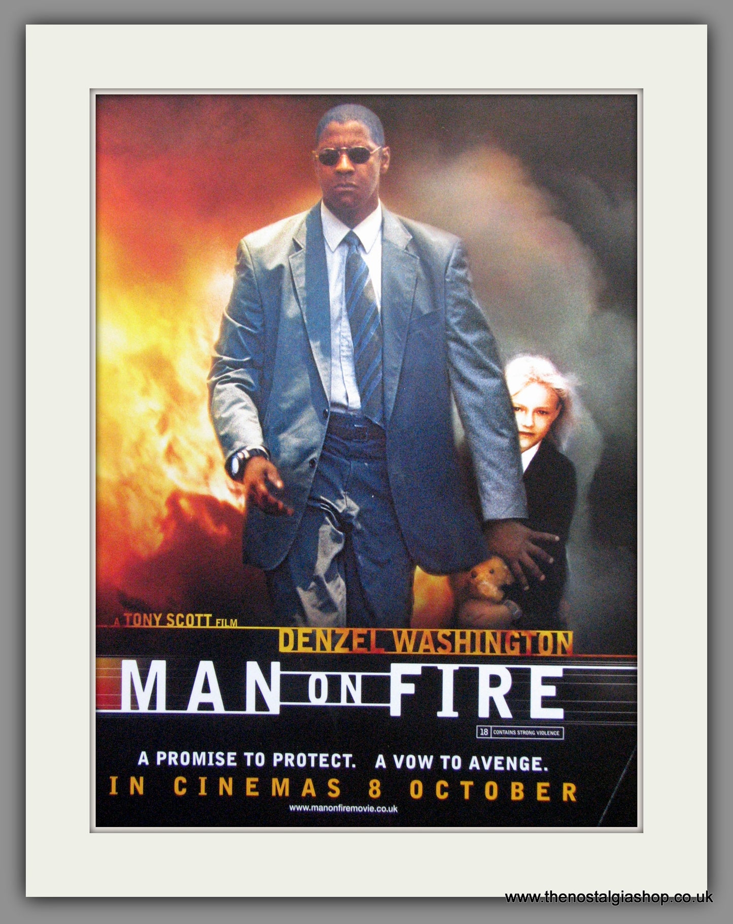 Man On Fire. Vintage Advert 2004 (ref AD51235)