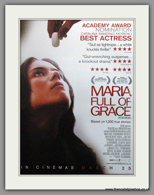 Maria Full Of Grace. Vintage Advert 2005 (ref AD51237)