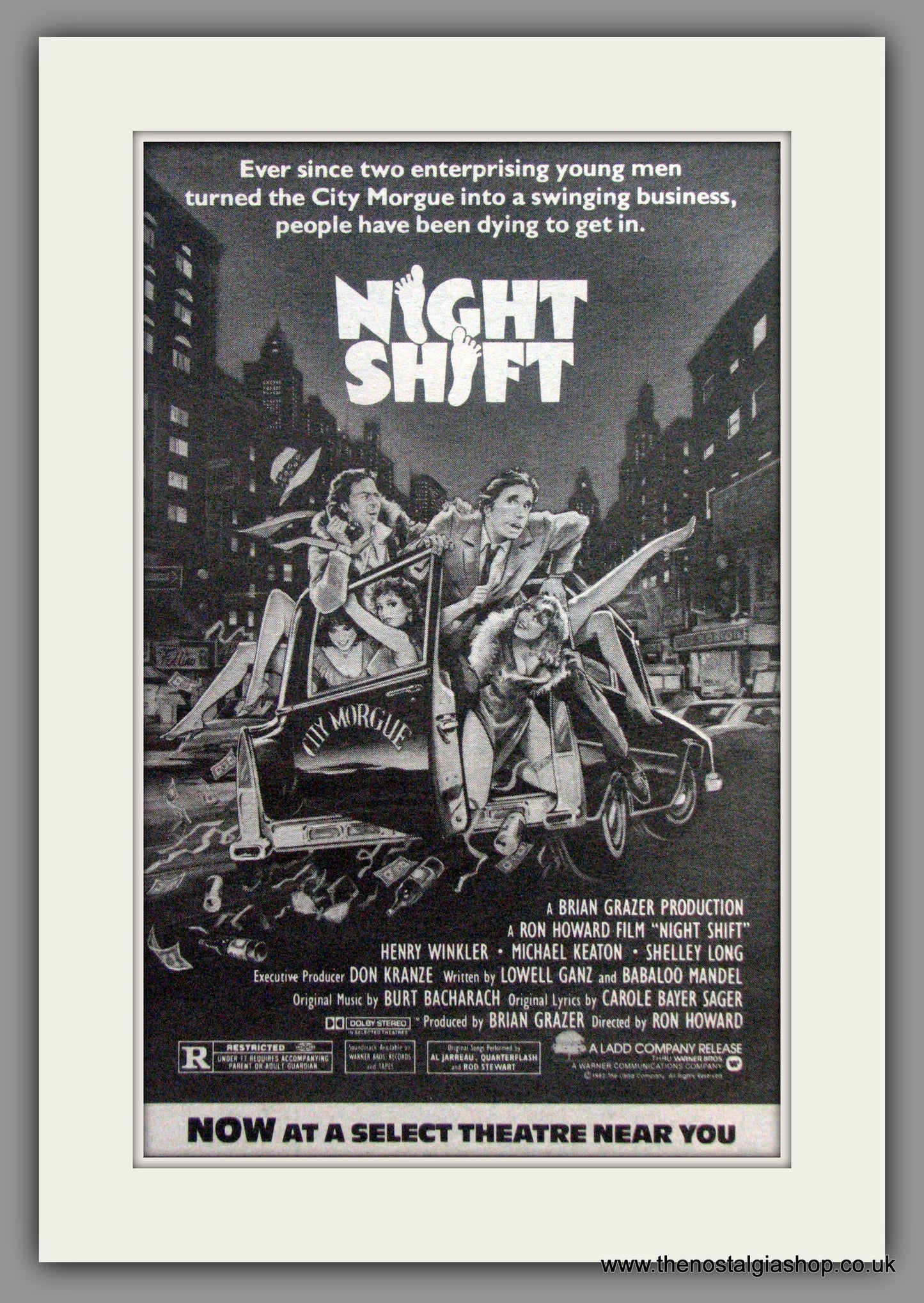Night Shift. Vintage Advert 1982 (ref AD51271)