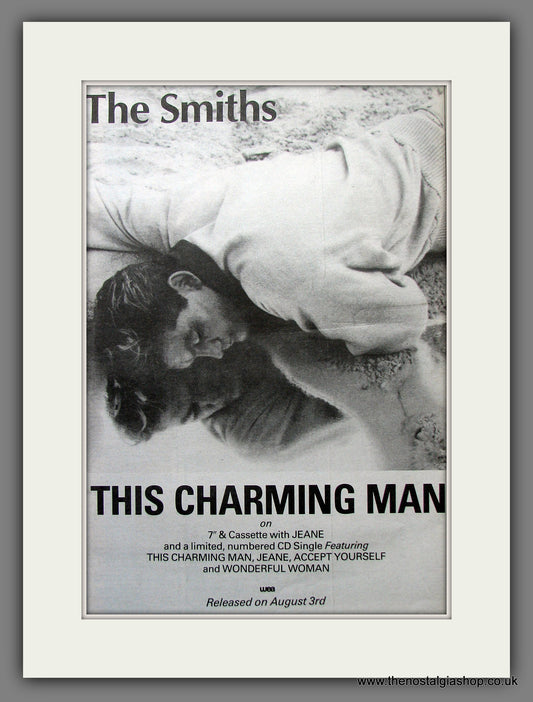 Smiths (The) This Charming Man. Original Vintage Advert 1992 (ref AD13183)