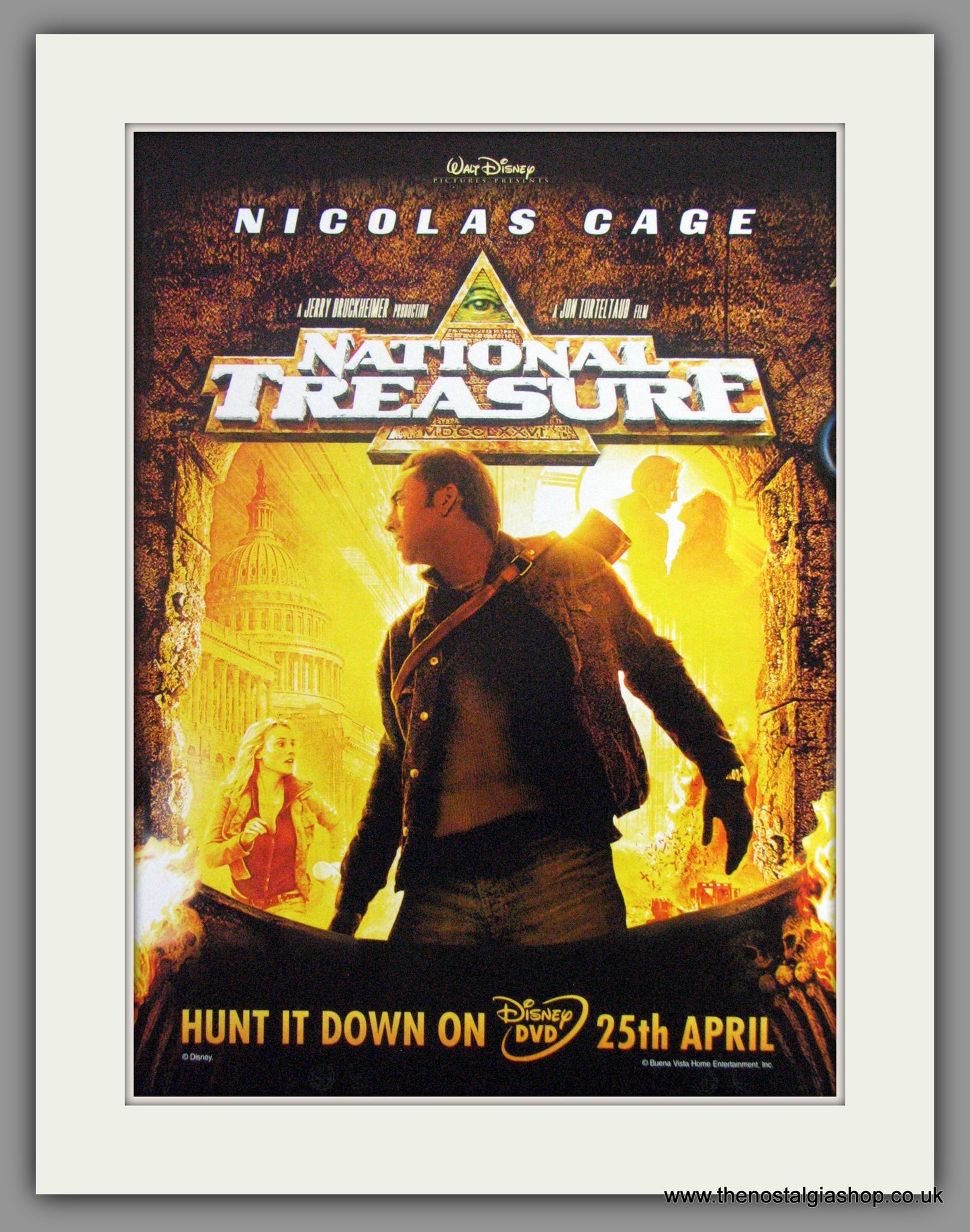 National Treasure. Vintage Advert 2007 (ref AD51277)