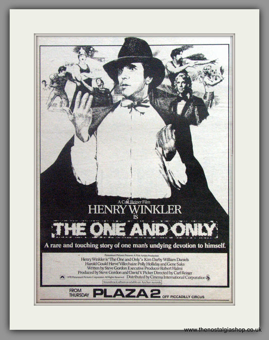 One And Only (The). Vintage Advert 1978 (ref AD51294)
