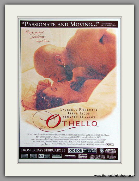 Othello. Vintage Advert 1996 (ref AD51297)