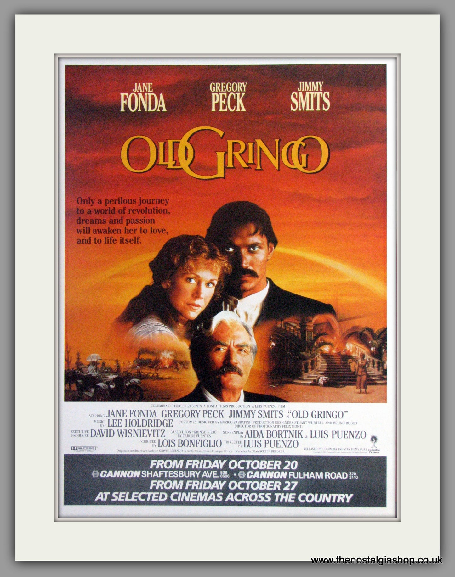 Old Gringo. Original Advert 1989 (ref AD51386)