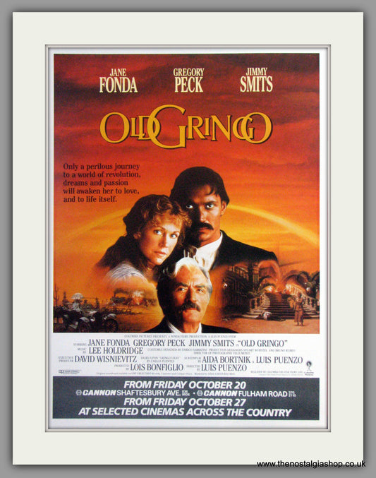 Old Gringo. Original Advert 1989 (ref AD51386)
