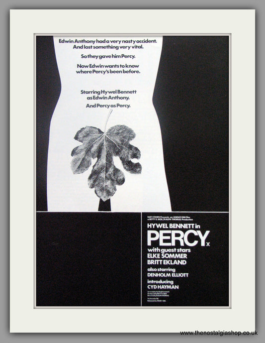 Percy. Original Advert 1971 (ref AD51390)