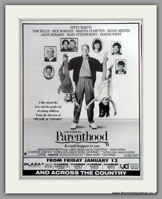 Parenthood. Original Advert 1990 (ref AD51446)